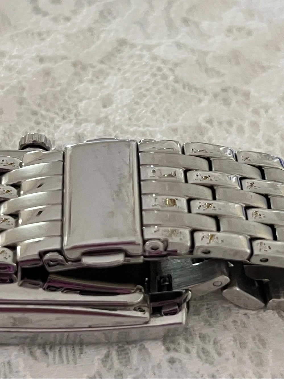 Kenneth Cole Reaction Men's Silver Stainless Steel Rectangular Watch